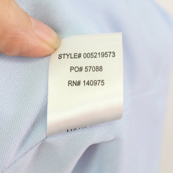 Lulus Dedication to Detail Light Blue Puff Sleeve Belted Mini Dress Size M - Picture 7 of 9